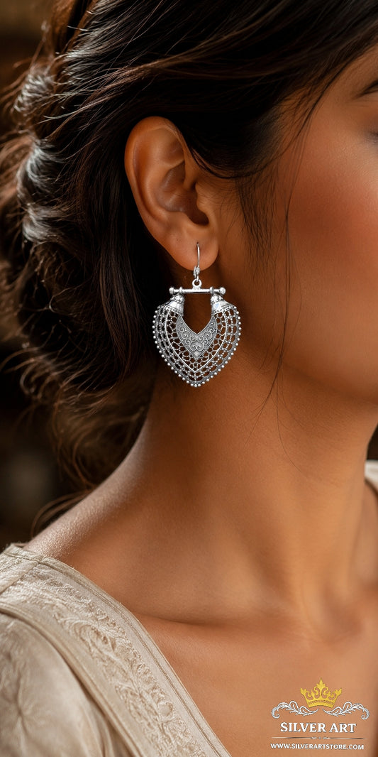 Silver Earrings