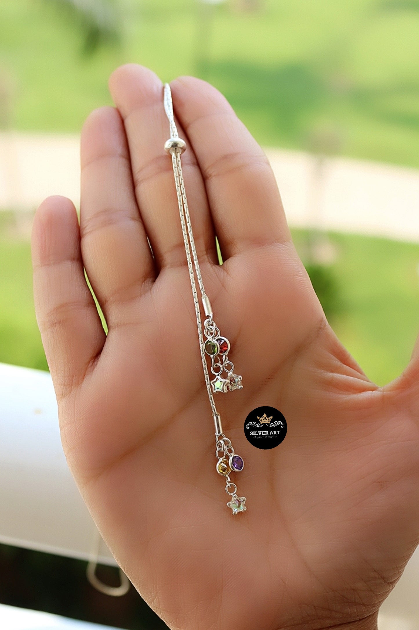 Adjustable Length Thai Silver Necklace