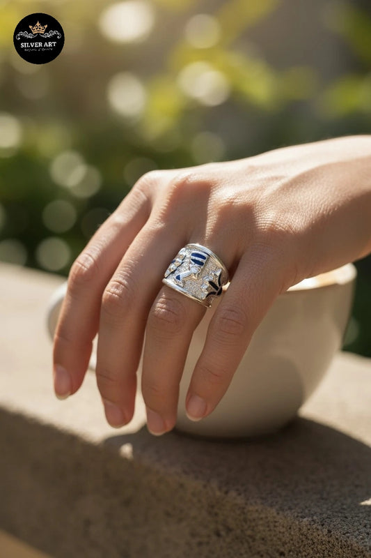Pharaonic Ring Size 18