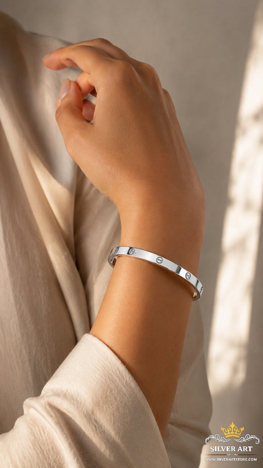 Sterling Minimal Bangle