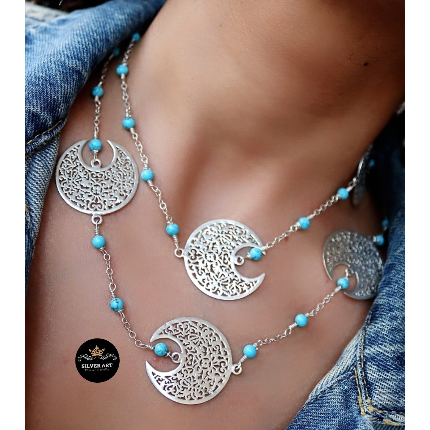 Long Helal Necklace